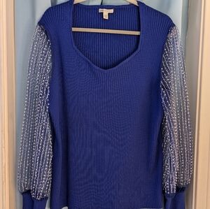 Sexy Plus Size Holiday Top